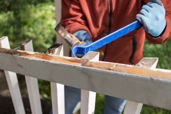 Deck Railing Replacement in Lenexa