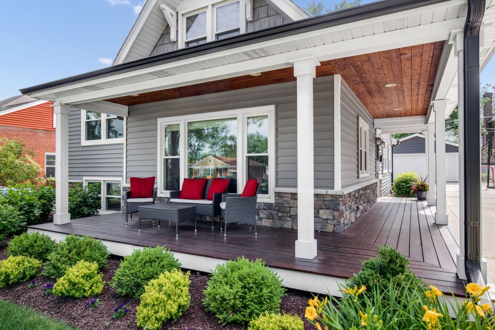 Porch Pillar Repair in Lenexa