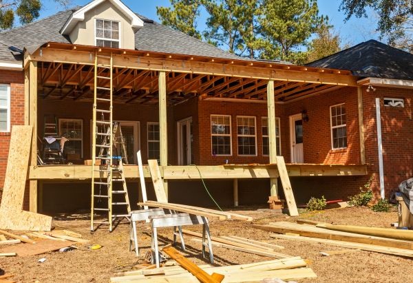 Sagging Deck Repair in Lenexa