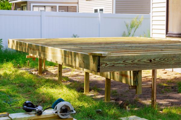 Cost of Elevated Deck Installation in Lenexa