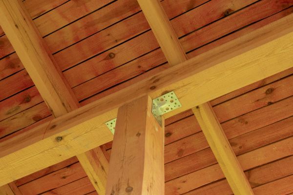 Porch Beam Repair in Lenexa