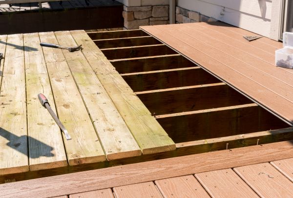 Deck Floor Replacement in Lenexa