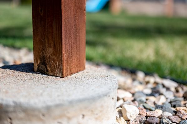 Deck Footing Replacement in Lenexa