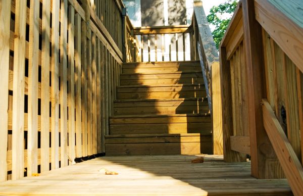 Deck Steps Replacement in Lenexa