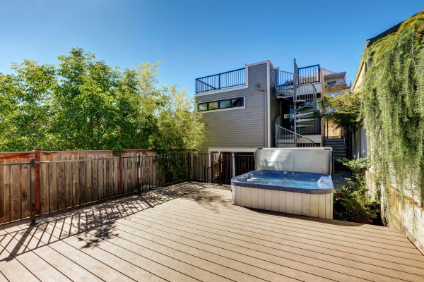 Cost of Hot Tub Deck Installation in Lenexa