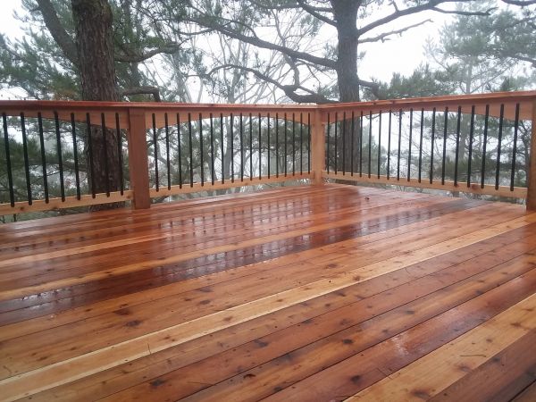 Cedar Deck Repair in Lenexa