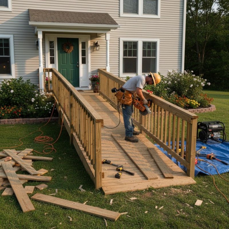 Handicap Ramp Installation